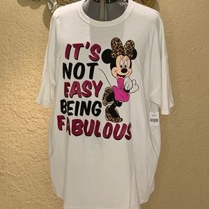 Plus Size Disney Tshirt 3x